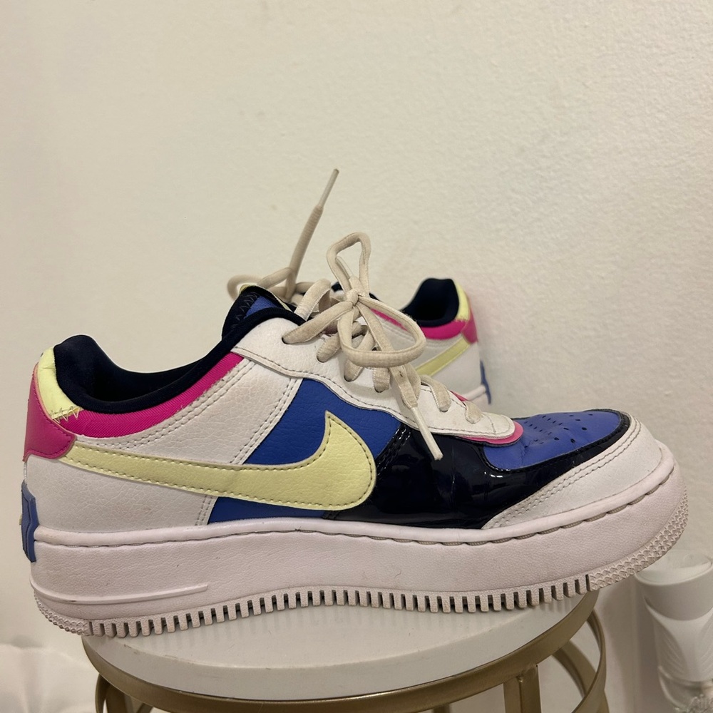 Nike Women's Air Force 1 Shadow 'Sapphire' - Picture 5 of 10
